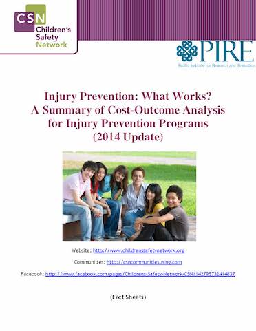 Injury Prevention: What Works? A Summary Of Cost-outcome Analysis For ...